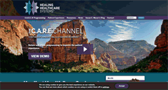 Desktop Screenshot of healinghealth.com